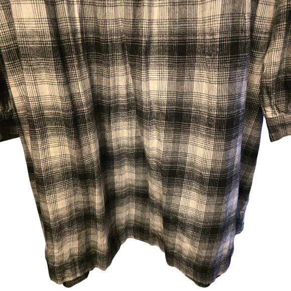 Beach Lunch Lounge Plaid Swing Dress - NWOT - Picture 4 of 6